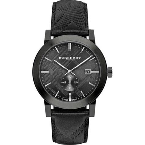 Burberry The City Embossed Check Mens Watch BU9906